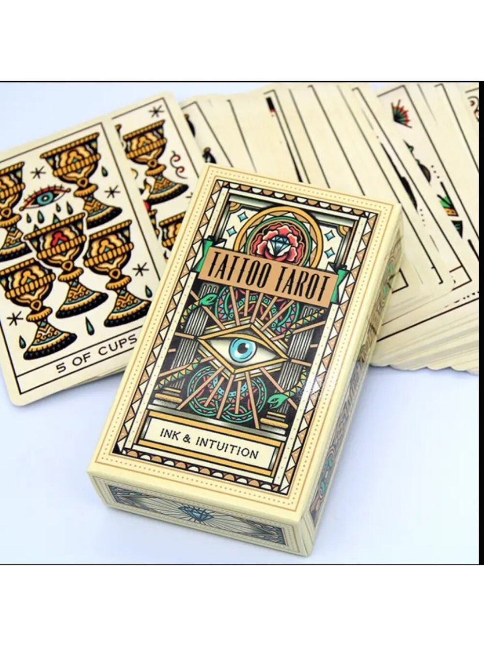 Tattoo Tarot Ink & Intuition card deck